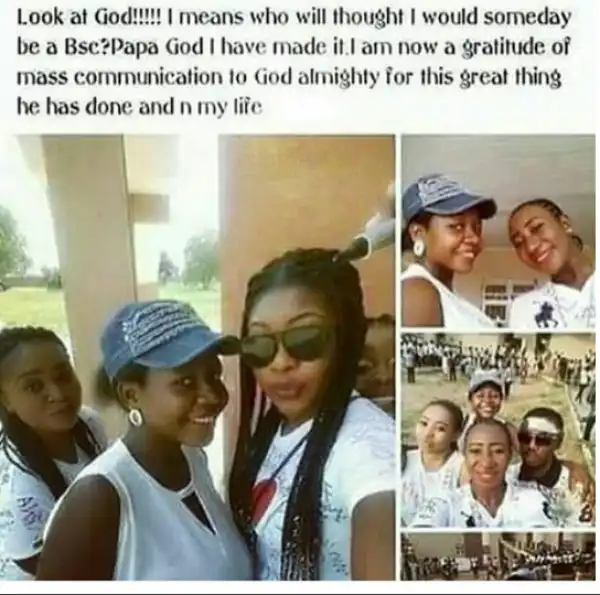 See This Nigerian Graduate